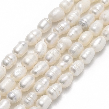 Natural Cultured Freshwater Pearl Beads Strands PEAR-J006-13A-1