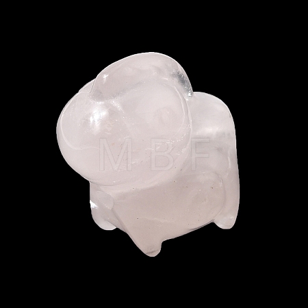 Natural Rose Quartz Carved Beads G-L656-A03-01-1