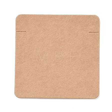 Blank Kraft Paper Bracelets Display Cards LS-X-CDIS-G005-03-1
