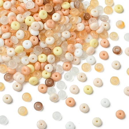 100G Imitation Jade Glass Beads DGLA-YW0001-53E-1