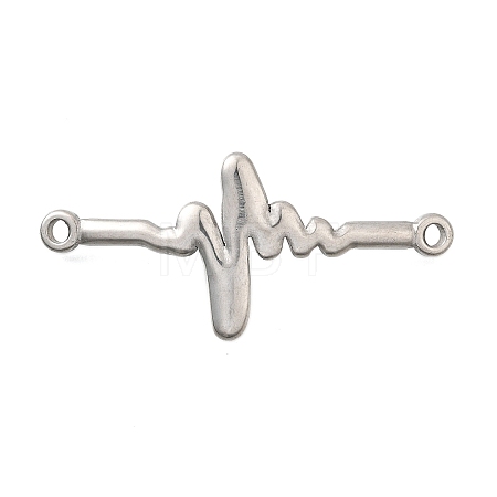 304 Stainless Steel Connector Charms STAS-Q362-07B-P-1