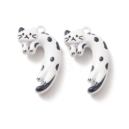 Baking Paint Zinc Alloy Pendants AL-CBAEA91-03B-1