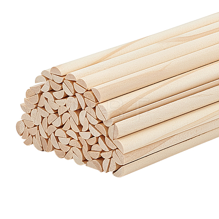 100Pcs Wood Craft Sticks DIY-OC0015-05A-1