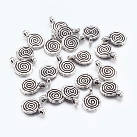 Tibetan Style Alloy Charms X-LF0339Y-1