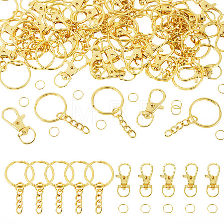 30Pcs Iron Split Key Rings FIND-TA0011-16-1