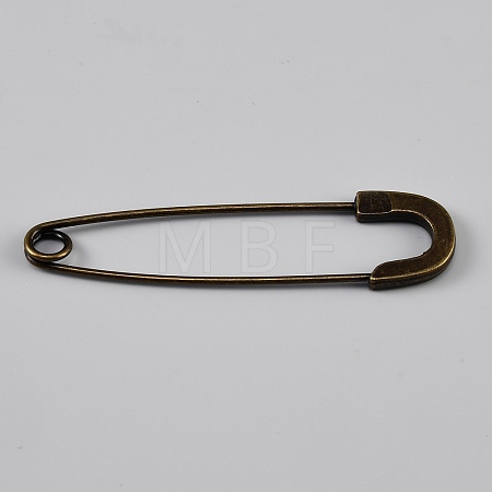 Zinc Alloy Big Safety Pins FIND-WH0365-259C-AB-1