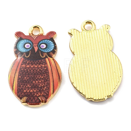 Printed Alloy Pendants ENAM-D051-16G-03-1