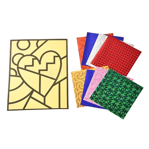 Rectangle Spot Color Stickers DIY-A009-12A-1