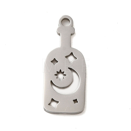 Non-Tarnish 304 Stainless Steel Pendants STAS-S123-03P-03-1