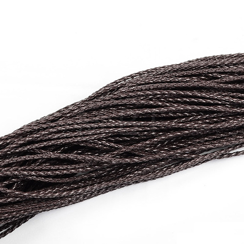 Braided Imitation Leather Cords LC-S005-016-1