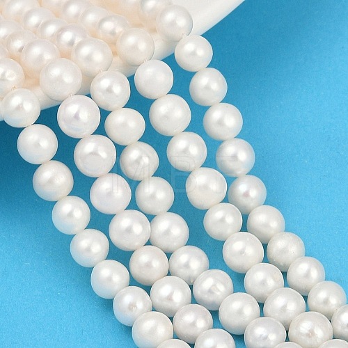 Natural Cultured Freshwater Pearl Beads Strands PEAR-I007-07X-04A-1