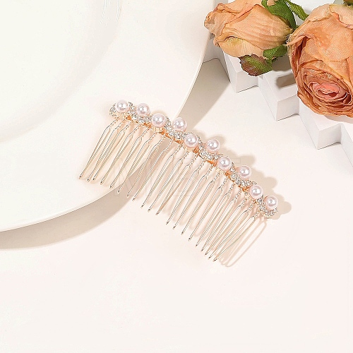 Alloy Hair Combs PW-WG713EE-15-1