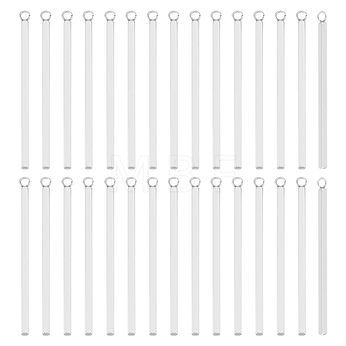 nicraftale 30Pcs 304 Stainless Steel Pendants STAS-UN0053-16-1