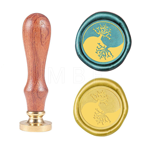 Wax Seal Stamp Set AJEW-WH0131-541-1
