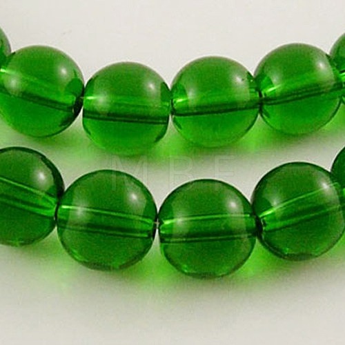 Glass Beads Strands X-GR10mm18Y-1