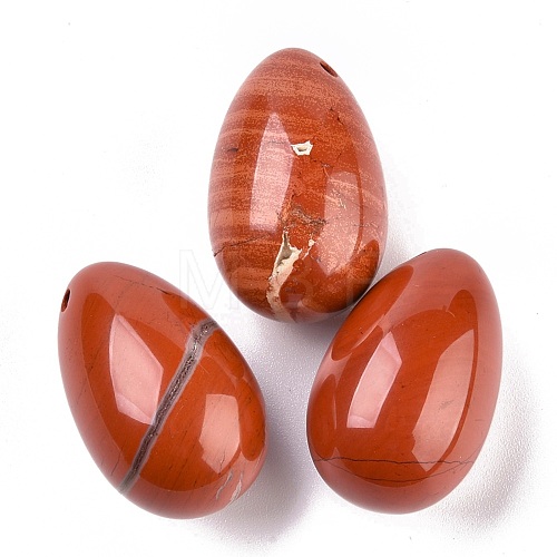 Natural Red Jasper Pendants G-P438-F-04-1