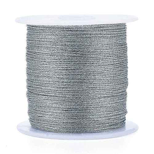 Polyester Braided Metallic Thread X-OCOR-I007-B-30-1