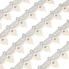 7.5 Yards Polyester Flower Lace Trim OCOR-OC0001-53B-1