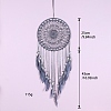 Woven Web/Net with Feather Wall Hanging Decorations PW-WG80788-01-4