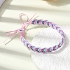 Adjustable Cotton Cord Braided Friendship Bracelets FB-CBA27E8-01D-2