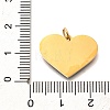 Pride 304 Stainless Steel Enamel Pendants STAS-B079-01G-17-3