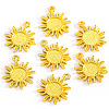 Alloy Pendant Cabochon Settings PALLOY-N183-04G-1