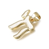 Brass Enanel Pendants KK-C262-04G-02-2