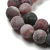 Natural Weathered Agate Beads Strands G-P538-A01-5