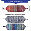 3Pcs 3 Colors Ethnic Style Cotton Hemp Table Runners DIY-CA0005-88-2