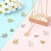 20Pcs 10 Styles Alloy Pave Clear Cubic Zirconia Pendants FIND-FS0005-18-5