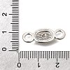 Tibetan Style Alloy Links Connector Charms FIND-D042-07A-AS-3