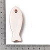 Hand-Painted Porcelain Big Pendants LA-CBAC6A6-06G-3