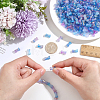 800Pcs Transparent Acrylic Beads OACR-PA0001-98B-3