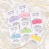 Rectang Paper Greeting Card for Friends DIY-YW0016-01A-4
