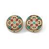 Handmade Polymer Clay Indonesia Beads PY-CBAAA14-07C-06-1