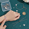 Unicraftale DIY Blank Heart Link Bracelet Making Kit DIY-UN0005-29-4