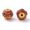 Alloy Enamel Beads ENAM-B001-08L-03-1