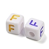 Opaque Acrylic Beads OACR-I022-01F-2