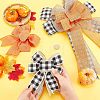 CHGCRAFT 5Pcs 3 Style Ployester Bowknot Display Decoration DIY-CA0004-36-3