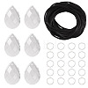 DIY Necklace Makings Kits GLAA-TA0004-39C-1