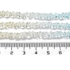 Transparent Glass Bead Strands GLAA-H023-03F-5