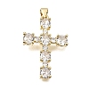 Brass Pave Cubic Zirconia Pendants CU-CBAE7DF-11G-B02-1