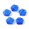Baking Paint Transparent Glass Beads DGLA-N018-01B-1