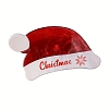 Christmas Hat Acrylic Claw Hair Clips PW-WG825D3-01-1