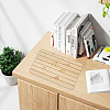 Rectangle Wood Earring Display Card Stands ODIS-WH20008-07A-4