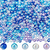 5 Colors Transparent Acrylic Beads MACR-PA0001-03A-01-1