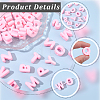 52Pcs 26 Styles Acrylic European Beads OACR-SP0002-38-6