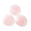 Natural Rose Quartz Pendants X-G-H331-01D-1