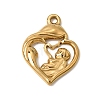 Mother's Day 304 Stainless Steel Pendants SA-CBA9B1E-12G-1