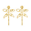 Alloy Dangle Stud Earrings WG85C04-01-5